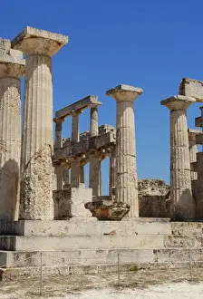 Temple of Aphaia. Greece