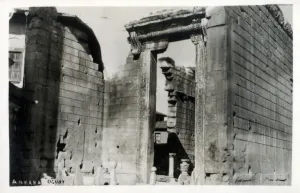 Roma Prints: Temple of Augustus and Roma, Ankara, Turkey