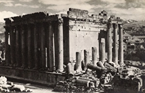 The Temple of Bacchus at Baalbek, Lebanon The Temple of Bacchus at Baalbek, Lebanon
