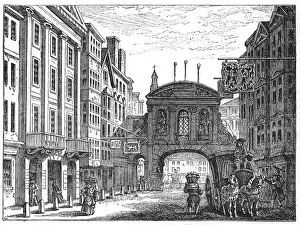 Demolished Prints: Temple Bar & Devil Tavern
