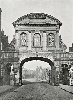 Waltham Prints: Temple Bar in the Strand, London
