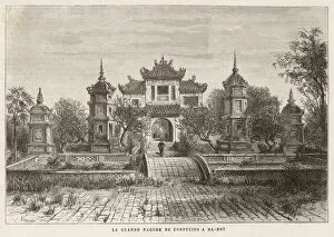 Temples Collection: Temple of Confucius, Hanoi, Vietnam