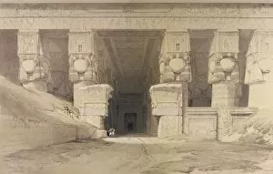 Temple at Denderah / Egypt