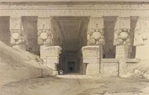 Hathor Prints: Temple at Denderah / Egypt