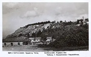 Hillside Prints: Temple to Elias, Gargalianoi, Messenia, Peloponnese, Greece