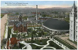Temple Grounds, Salt Lake City, Utah, USA