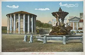 Della Prints: The Temple of Hercules Victor - Rome