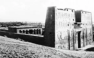 Horus Prints: Temple of Horus, Edfu, Victorian period