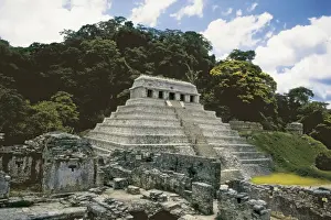 Inscriptions Prints: Temple of the Inscriptions. MEXICO. CHIAPAS