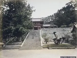 Kamakura Prints: Temple at Kamakura