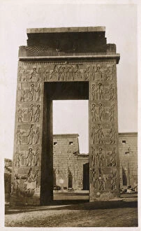 Amun Gallery: The Temple of Khonsu, Karnak, Egypt - Gateway of Ptolemy III