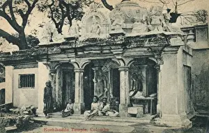 Temple at Kochchikade, Colombo, Sri Lanka