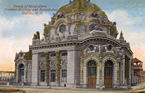 Mckinley Gallery: Temple of Music, Buffalo, New York State, USA