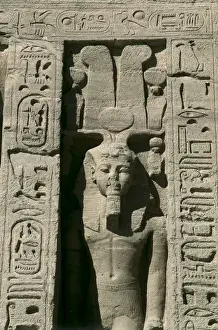 Hathor Prints: Temple of Nefertari dedicated to Hathor. 1271