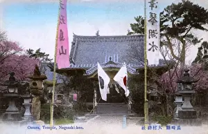 Temple at Omura City, Japan