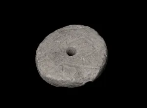 Weave Prints: Temple Period (4000 to 2500 BC). Malta. Spindle