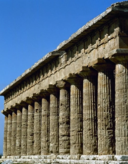 Olympian Gallery: Temple of Poseidon. Paestum