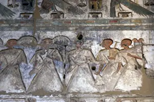 Habu Prints: Temple of Ramses III. Priests. Egypt
