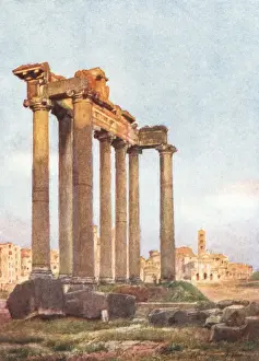 Saturn Prints: Temple of Saturn / Forum