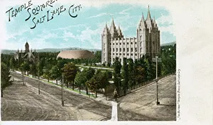 Images Dated 28th November 2011: Temple Square - Salt Lake City, Utah, USA
