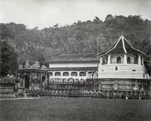 Temple of the Tooth, Kandy, Ceylon Sri Lanka