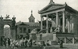 Temples Pompeii, Italy