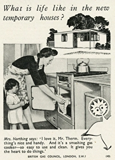 Amenities Gallery: Temporary homes 1945