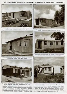 Styles Prints: Temporary homes of Britain 1945