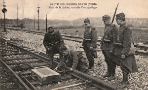 Adjusting Gallery: Temporary points maintenance - Army - French strike of 1912