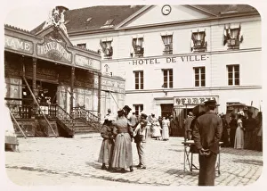 Images Dated 22nd June 2018: Temporary Theatre - Neufchatel-en-Bray, France