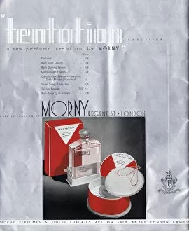 Images Dated 11th November 2013: Temptation a new perfume from Mornay, London