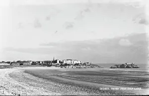 Links Prints: Tenby from Golf Links