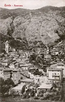 Cuneo Prints: Tenda, Piemonte, Italy (near Cuneo)