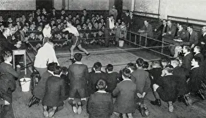 Tennal Prints: Tennal Approved School, Birmingham - Boxing
