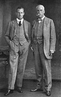 Personalities Prints: Tennis champion Anthony Wilding & C. T. Craig
