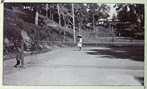 Advance Prints: Tennis court in Kalimpong, West Bengal