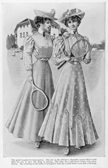 Suitably Prints: Tennis : Two Players
