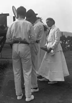 Championships Prints: Tennis players at Beechgrove Tennis Club, Moffat