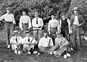 Tennis Players early 1900s