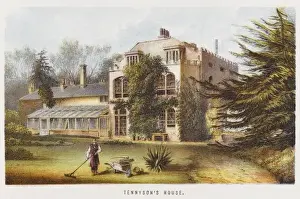 Fresh Water Prints: Tennyson home I. O. W