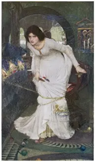 1832 Prints: Tennyson, Shalott, W hse