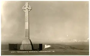 Easton Prints: Tennysons Memorial, Freshwater, Isle of Wight