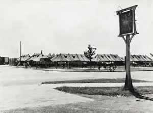 Airports Gallery: Tents Used As Terminal Buildings, a Pub Sign with Coat o?