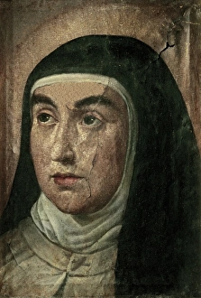 Mystic Gallery: TERESA of JESUS, Saint (1515-1582). Painting