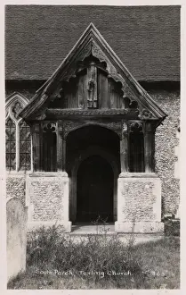 Terling Prints: Terling, Essex - Terling Church - The South Porch