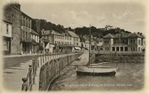 Terminus Prints: Terminus Hotel and Quay - St. Aubins, Jersey
