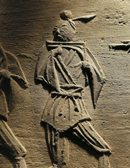 Cotta Gallery: Terra Cotta Funerary Relief with Musicians. 420