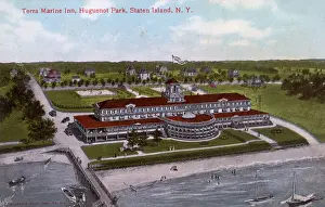 Staten Prints: Terra Marine Inn, Huguenot Park, Staten Island, New York