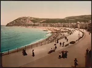 The terrace, Aberystwith, Wales