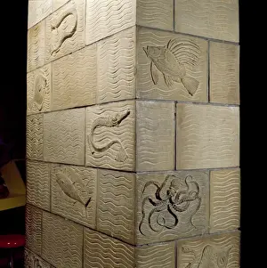 Octopus Prints: Terracotta panels
